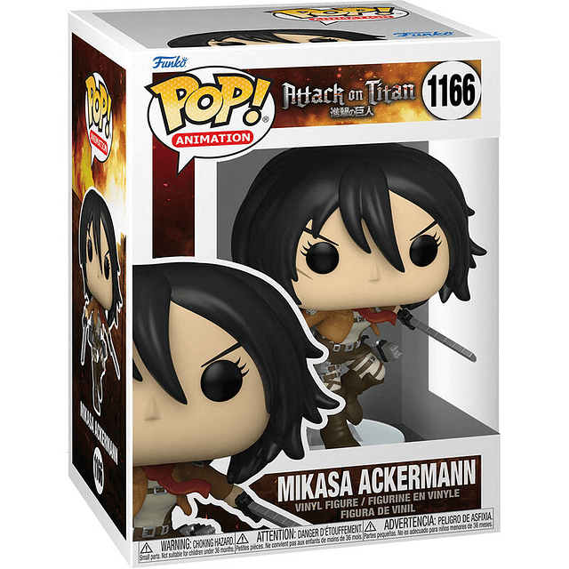 POP figure Attack On Titan Mikasa Ackermann