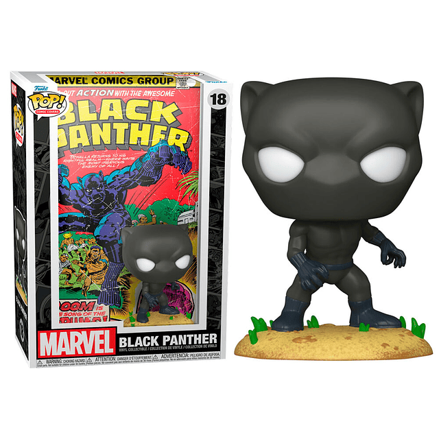 POP figure Comic Cover Marvel Black Panther