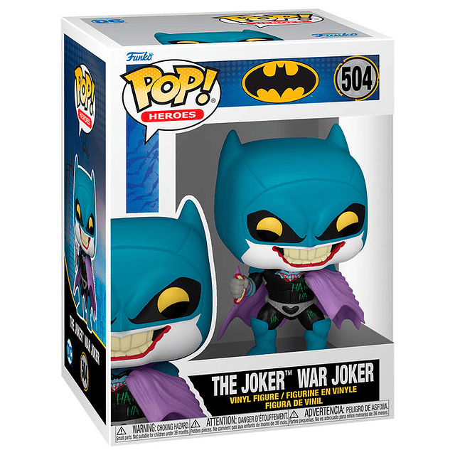 POP figure DC Comics Batman The Joker War Joker