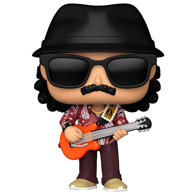 POP figure Carlos Santana