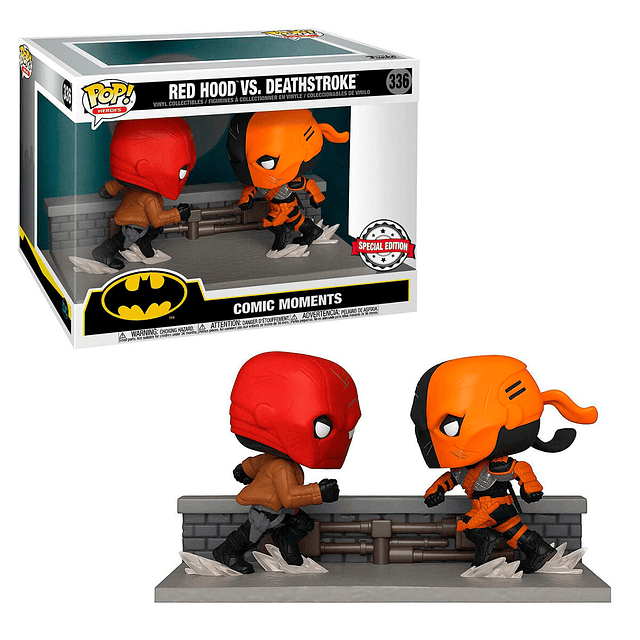 POP figure DC Comics Red Hood vs Deathstroke Exclusive