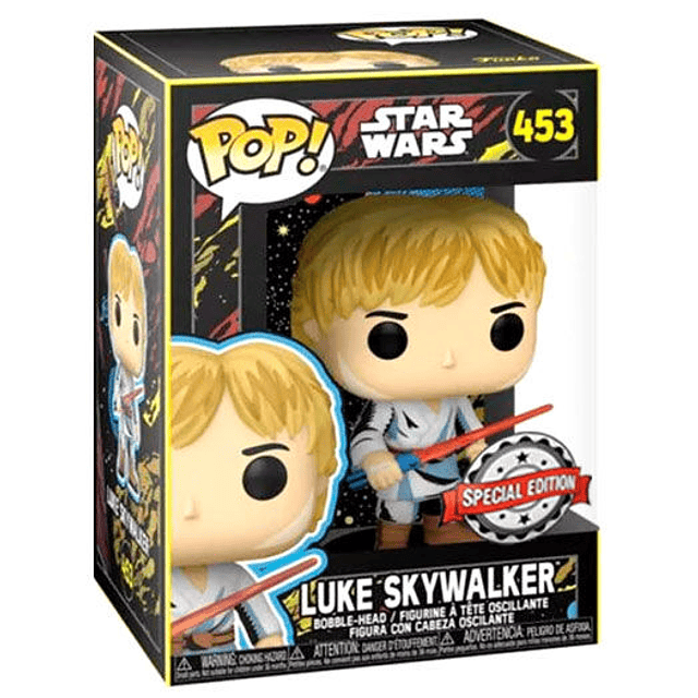 POP figure Star Wars Retro Series Luke Skywalker Exclusive