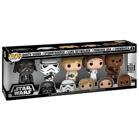 POP pack 5 figures Star Wars Classics Exclusive