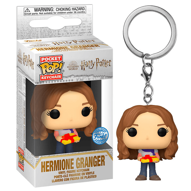 Pocket POP Keychain Harry Potter Holiday Hermione Exclusive