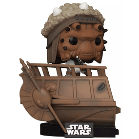 POP figure Deluxe Star Wars Nikto Skiff Guard Exclusive