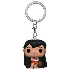 Pocket POP keychain Disney Lilo and Stitch Lilo with Camera