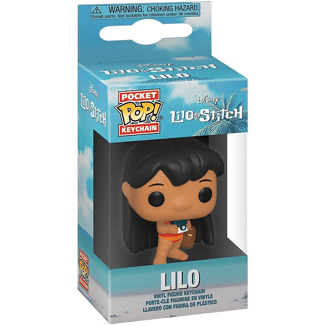 Pocket POP keychain Disney Lilo and Stitch Lilo with Camera