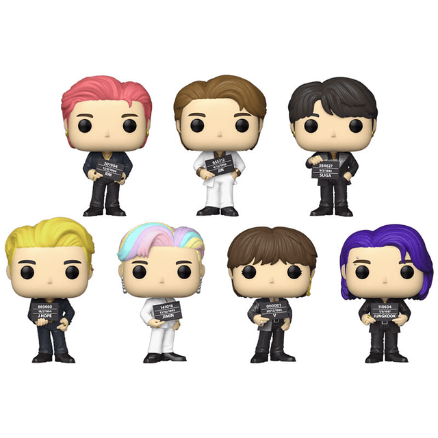 POP pack 7 figures BTS Butter Exclusive