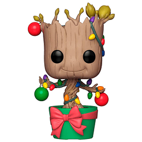 POP figure Marvel Holiday Groot with Lights & Ornaments