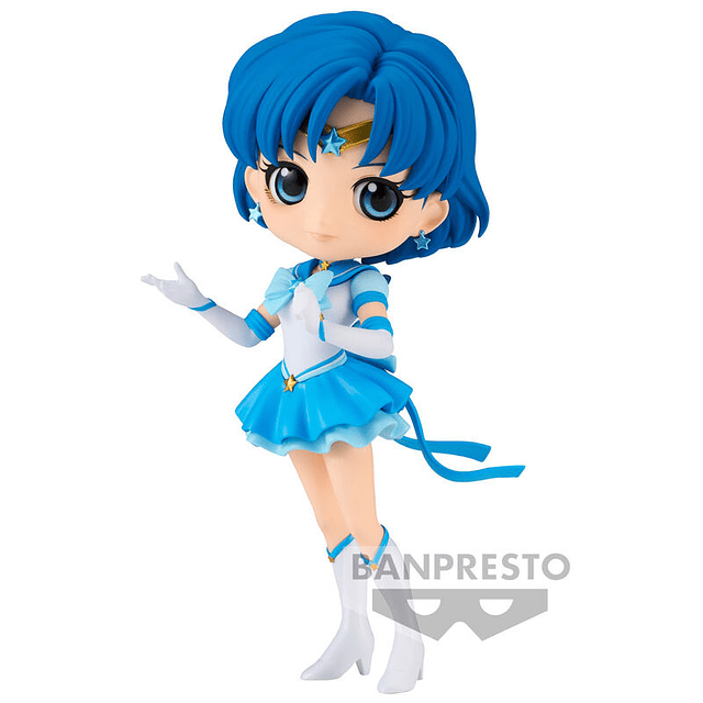 Pretty Guardian Sailor Moon Cosmos the Movie Eternal Sailor Mercury ver.A Q posket figure 14cm