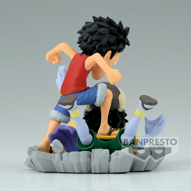 One Piece WCF Log Stories Luffy vs Arlong figure 7cm