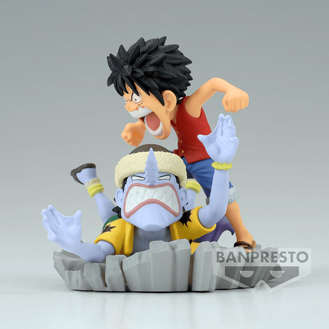 One Piece WCF Log Stories Luffy vs Arlong figure 7cm