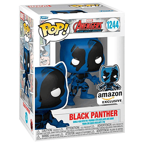 POP figure Marvel Avengers 60th Anniversary Comic Black Panther with Pin Exclusive