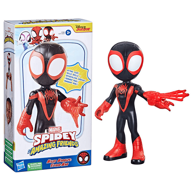 Marvel Spidey Amazing Friends Miles Morales figure 22cm