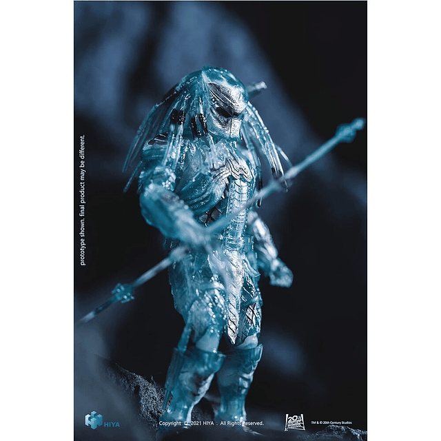 Predator Previews Exclusive Active Camouflage Scar figure 18cm