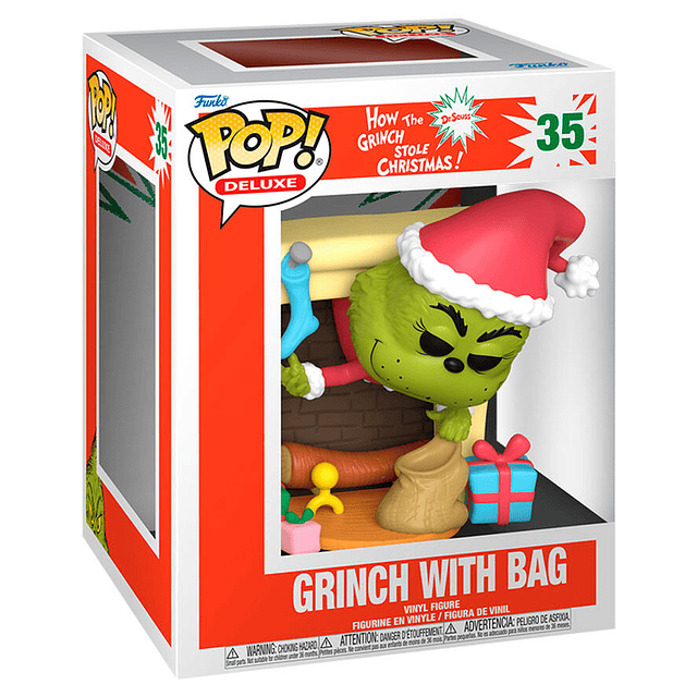 POP figure Deluxe The Grinch with Bag