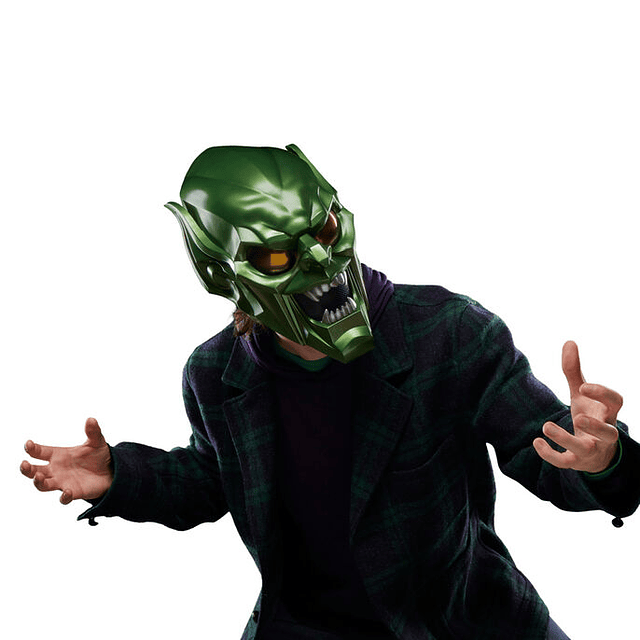 Marvel Spider-Man: No Way Home Green Goblin Premium Roleplay Helmet