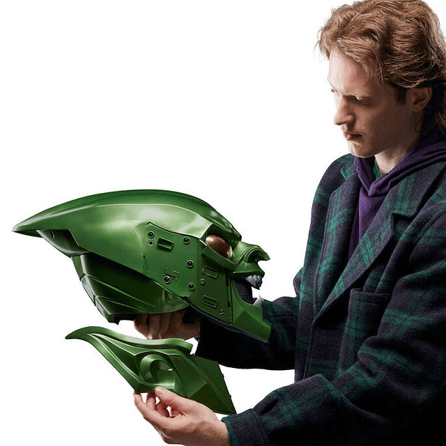 Marvel Spider-Man: No Way Home Green Goblin Premium Roleplay Helmet