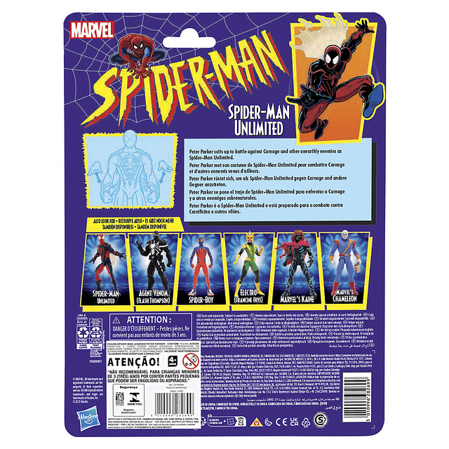 Marvel Comics Spider-Man Spiderman Unlimited figure 15cm