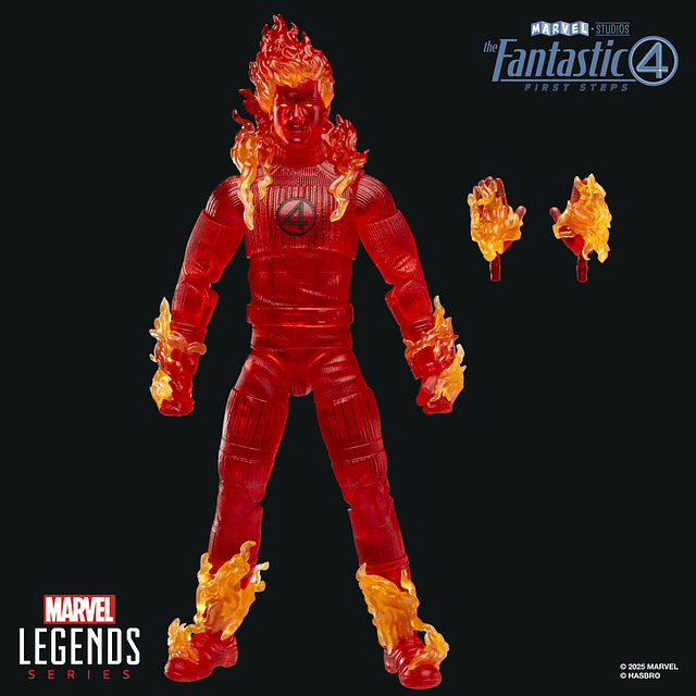 Marvel The Fantastic 4 Human Torch figure 15cm