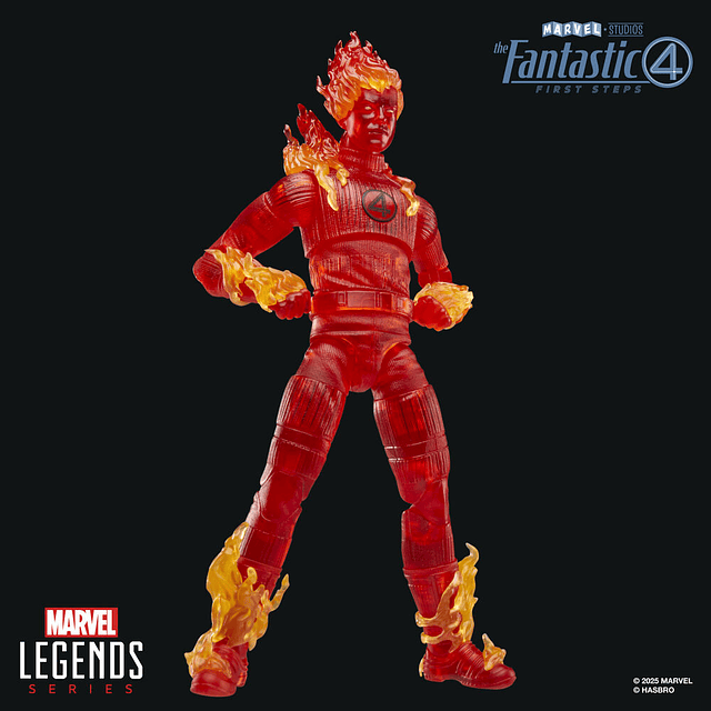 Marvel The Fantastic 4 Human Torch figure 15cm