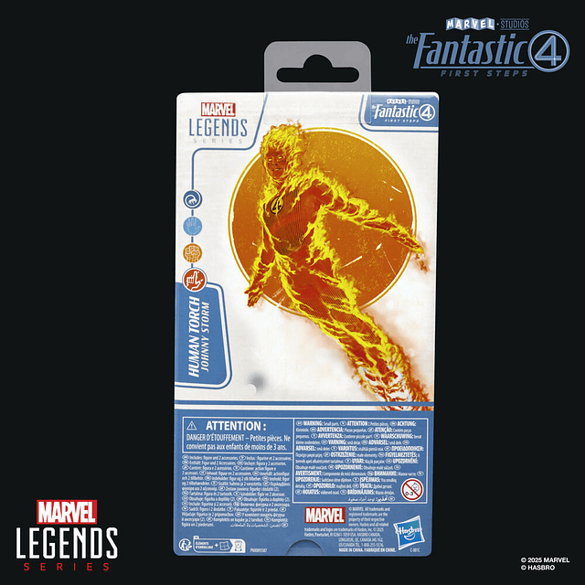 Marvel The Fantastic 4 Human Torch figure 15cm