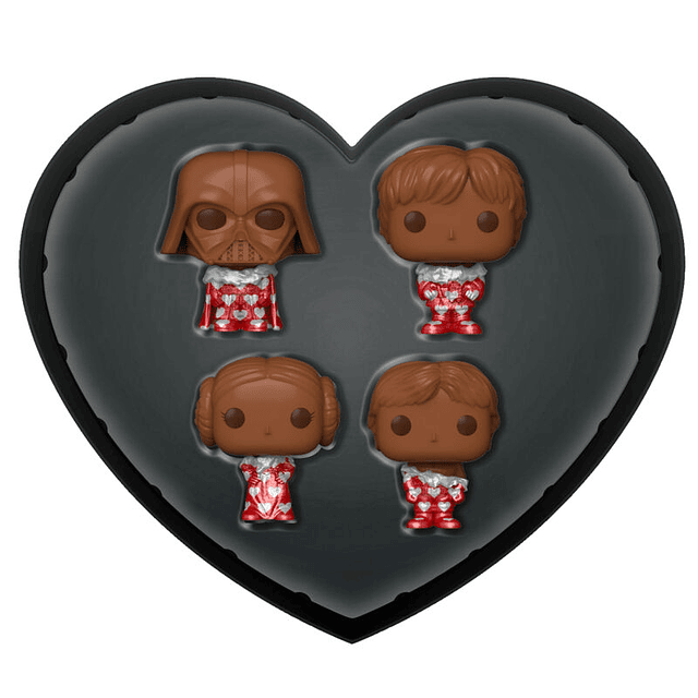 Metal box 4 Pocket POP Star Wars