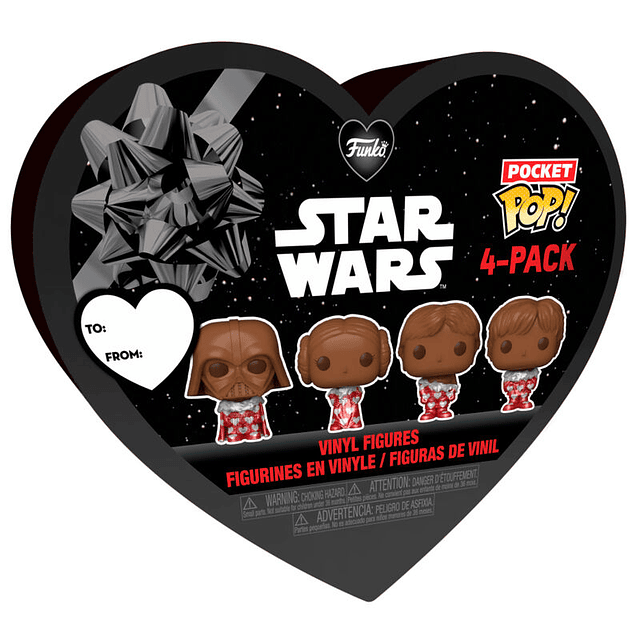 Metal box 4 Pocket POP Star Wars