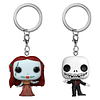 Pocket POP pack 2 keychain Disney Nightmare Before Christmas Jack & Sally