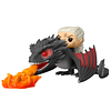 POP figure Game of Thrones Daenerys on Fiery Drogon
