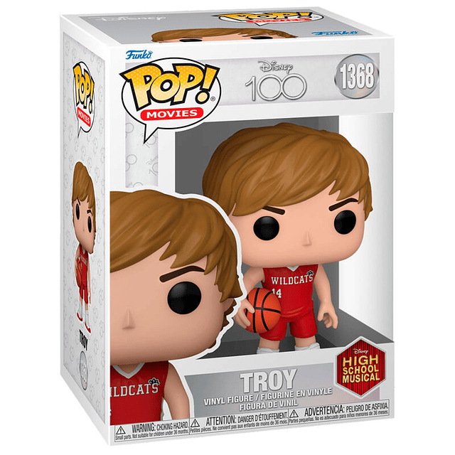 POP figure Disney 100th Anniversary High School Musical Troy