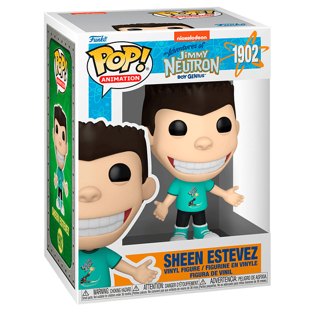 POP figure The Adventures of Jimmy Neutron Sheen Estevez