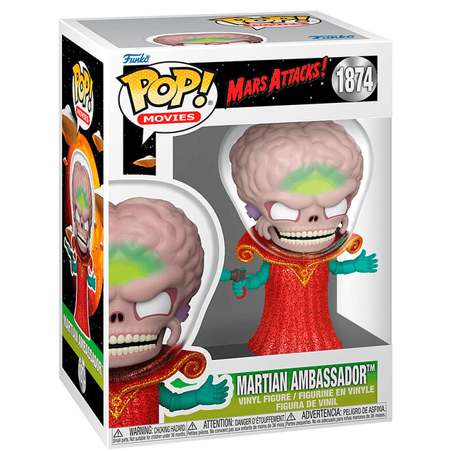 POP figure Mars Attacks Martian Ambassor