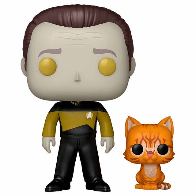 POP figure Star Trek Data with Spot