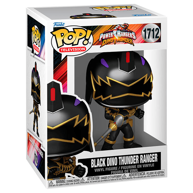 POP figure Power Rangers  Dino Thunder - Black Dino Thunder Ranger