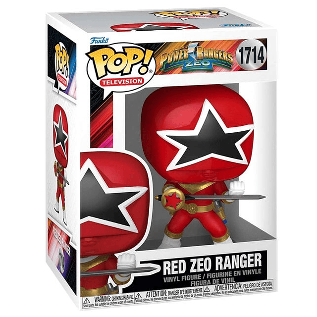 POP figure Rangers Turbo - Red Zeo Ranger