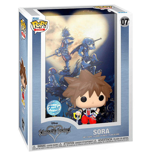 POP figure Game Cover Kingdom Hearts Sora Exclusive