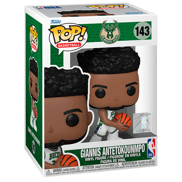POP figure NBA Bucks Giannis Antetokounmpo
