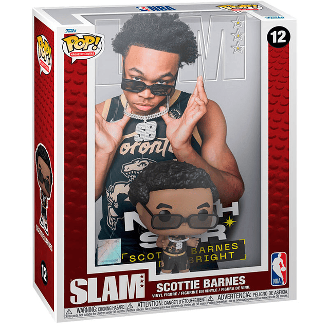 POP figure Cover Slam NBA Scottie Barnes