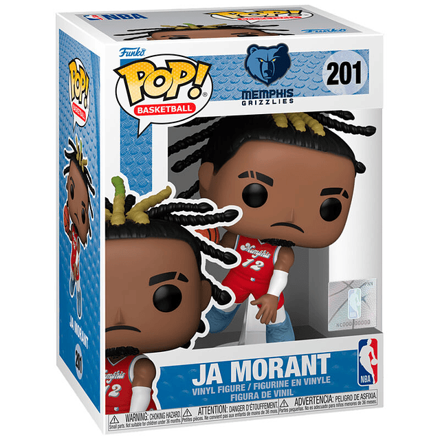 POP figure NBA Memphis Grizzlies Ja Morant