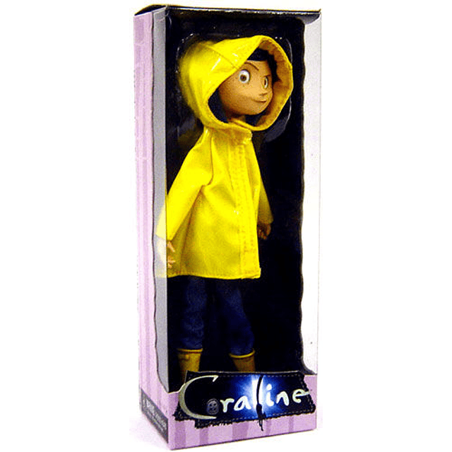Coraline Worlds Coraline Rain Coat figure 18cm