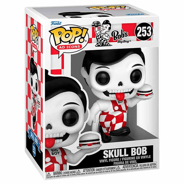 POP figure Bob's Big Boy Skull Bob