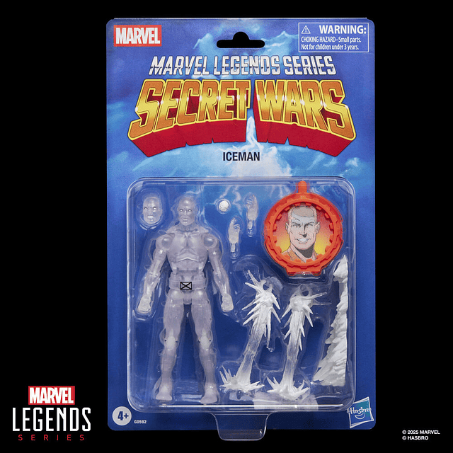 Marvel Legends Series Secret Wars Iceman figure 15cm