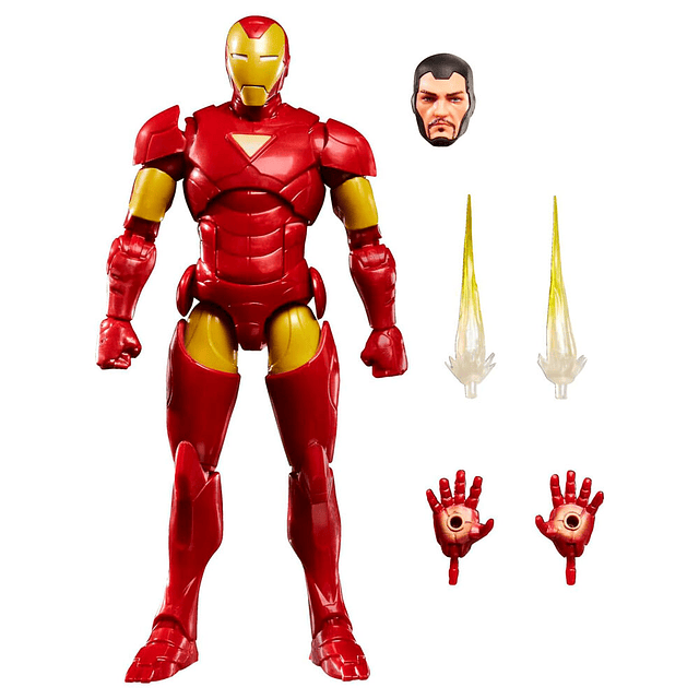 Marvel The Invencible Iron Man - Iron Man Extremis & Marvels Mandarin blister 2 figures 15cm