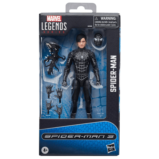 Marvel Legends Spiderman 3 Symbiote Spider-Man figure 15cm