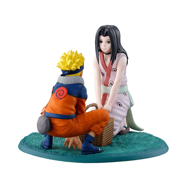 Naruto The Land of Waves Naruto Uzumaki &#38; Haku Ichibansho figure 10cm