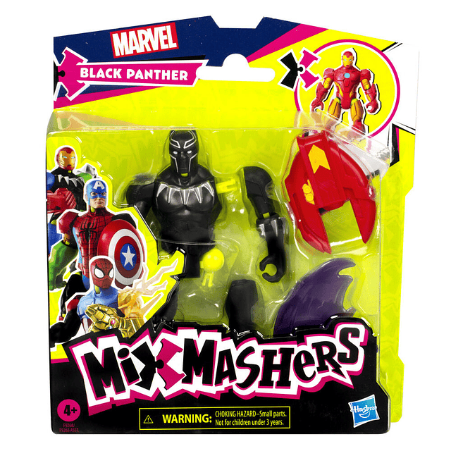 Marvel Mix Mashers Black Panther figure 12cm