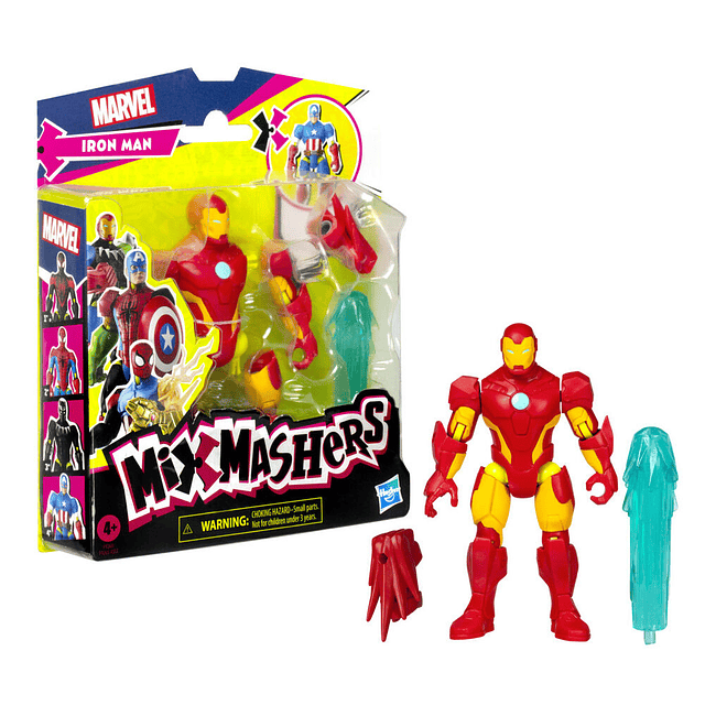 Marvel Mix Mashers Iron Man figure 12cm