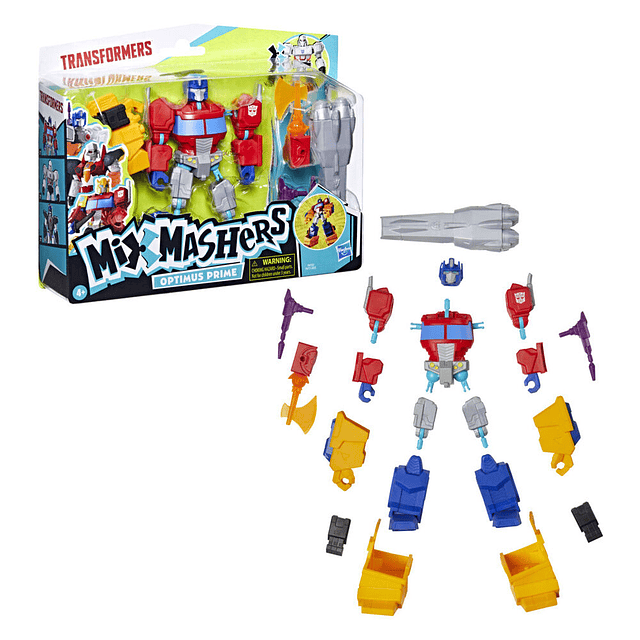 Mix Mashers Transformers Optimus Prime figure