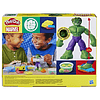 Play-Doh Marvel Hulk Crushes and shapes